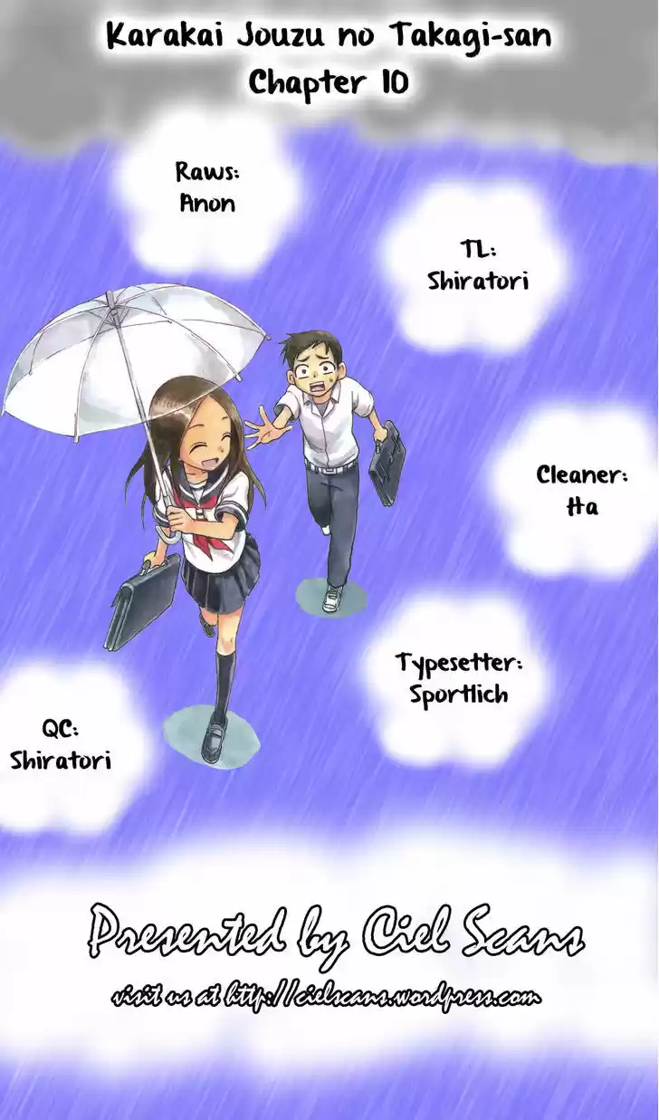 Karakai Jouzu no Takagi-san 10