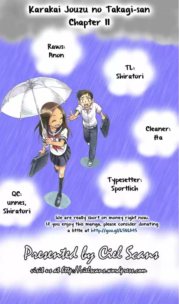 Karakai Jouzu no Takagi-san 11