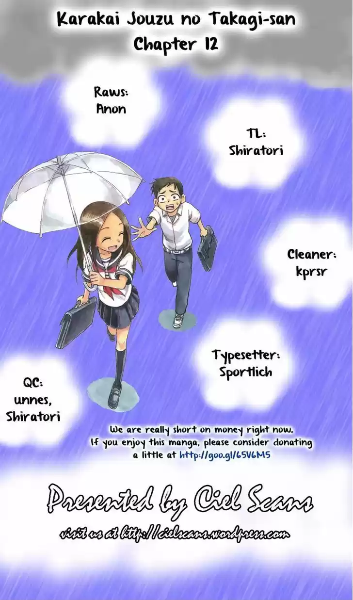 Karakai Jouzu no Takagi-san 12