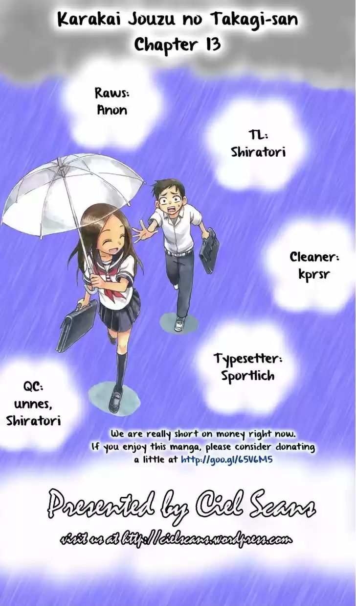 Karakai Jouzu no Takagi-san 13