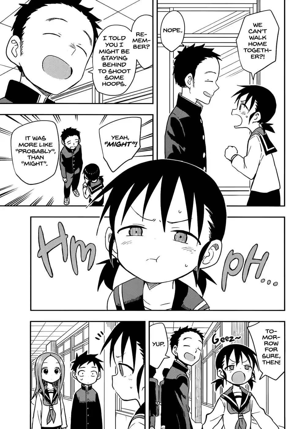 Karakai Jouzu no Takagi-san 148 Sincerity