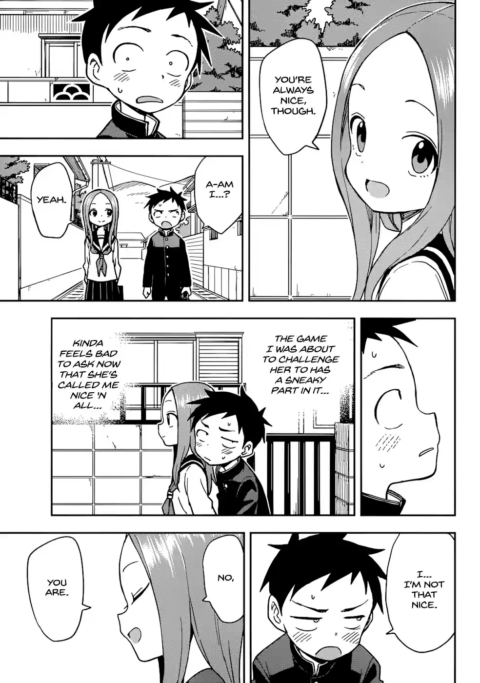 Karakai Jouzu no Takagi-san 148 Sincerity