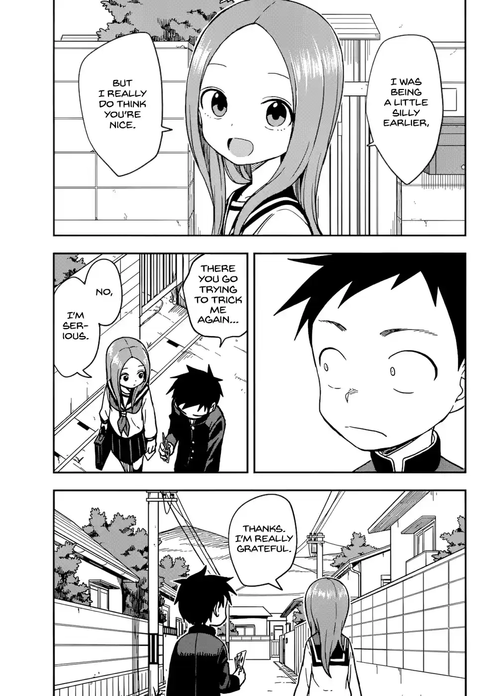 Karakai Jouzu no Takagi-san 148 Sincerity