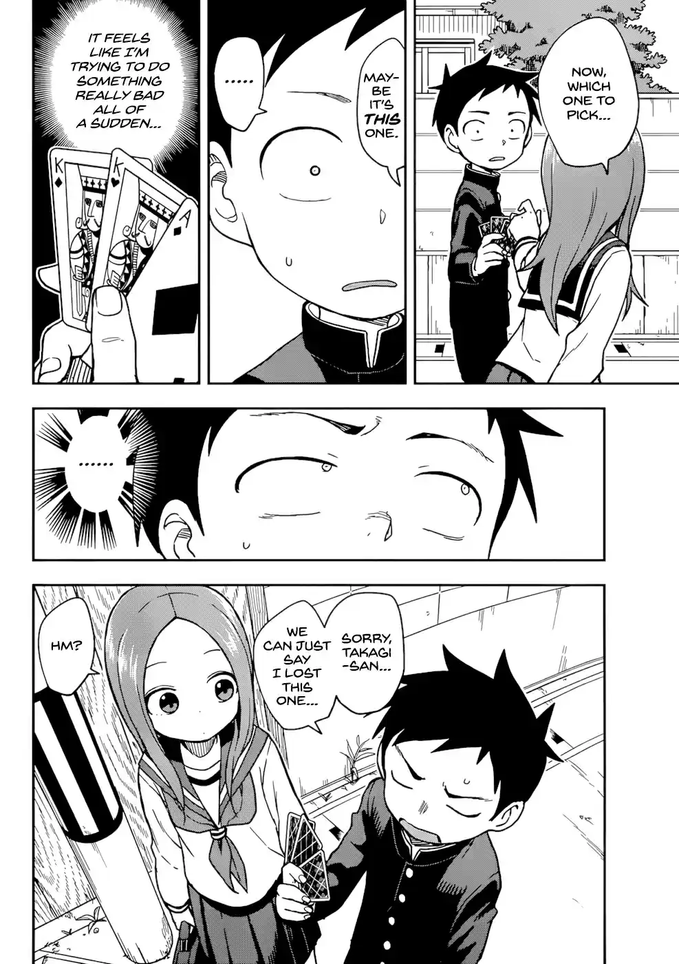 Karakai Jouzu no Takagi-san 148 Sincerity