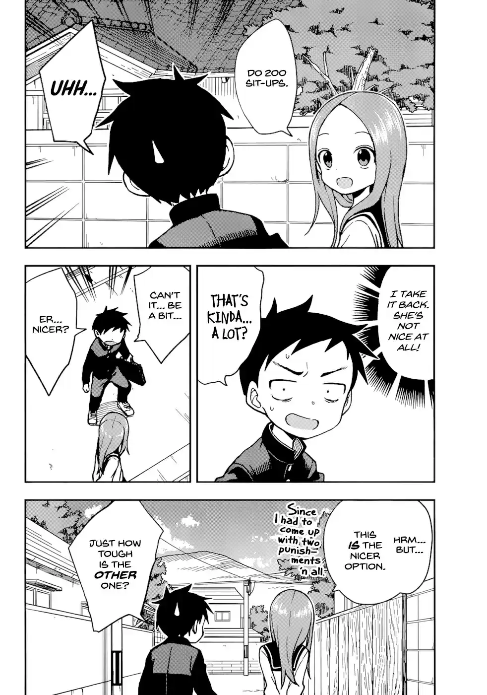 Karakai Jouzu no Takagi-san 148 Sincerity
