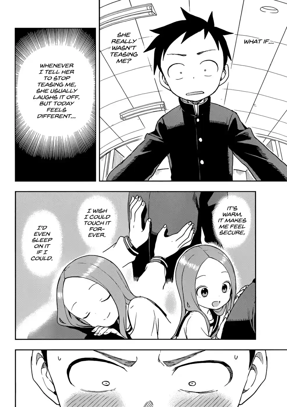 Karakai Jouzu no Takagi-san 149 Guys' Backs