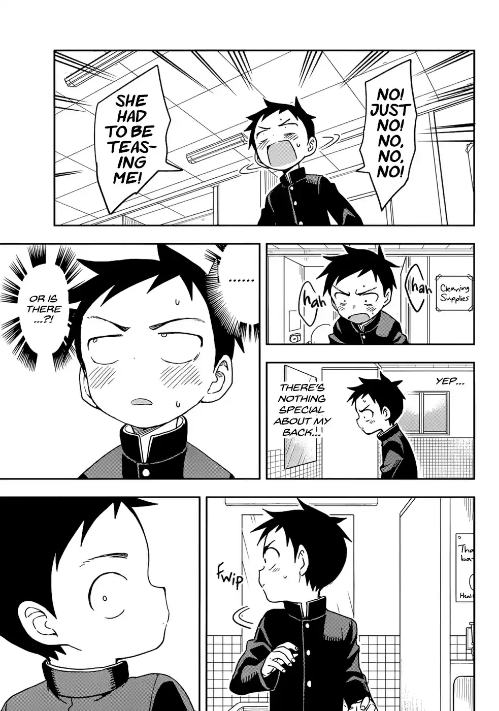 Karakai Jouzu no Takagi-san 149 Guys' Backs