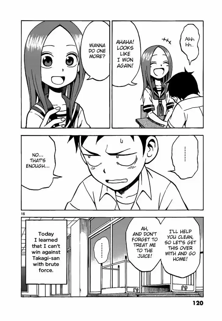 Karakai Jouzu no Takagi-san 16