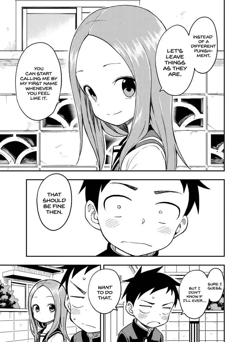 Karakai Jouzu no Takagi-san 161