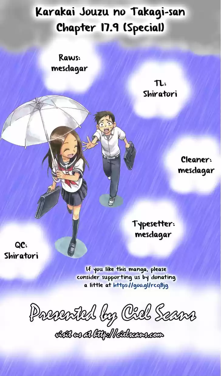 Karakai Jouzu no Takagi-san 17.9