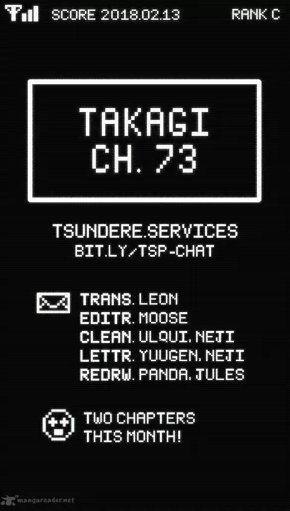 Karakai Jouzu no Takagi-san 73