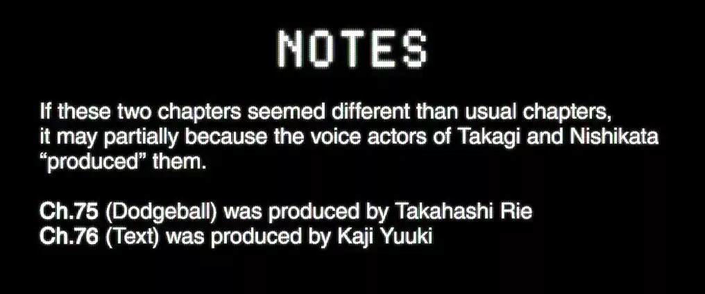 Karakai Jouzu no Takagi-san 76