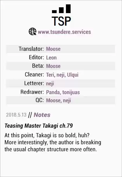 Karakai Jouzu no Takagi-san 79