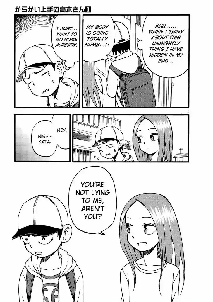 Karakai Jouzu no Takagi-san 9