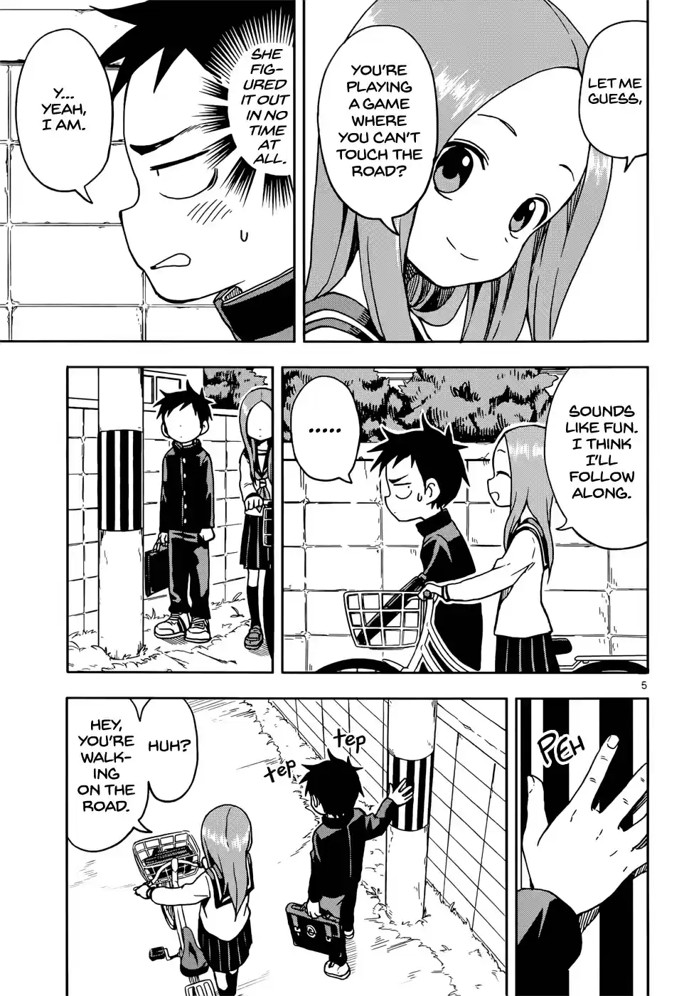Karakai Jouzu no Takagi san Ch. 100 Praying