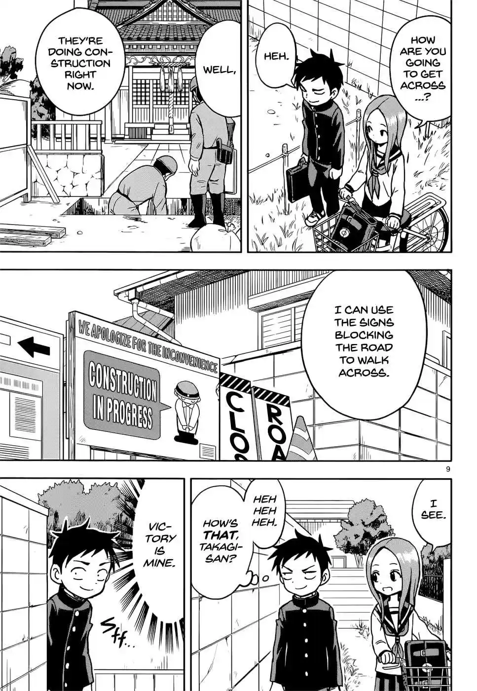 Karakai Jouzu no Takagi san Ch. 100 Praying