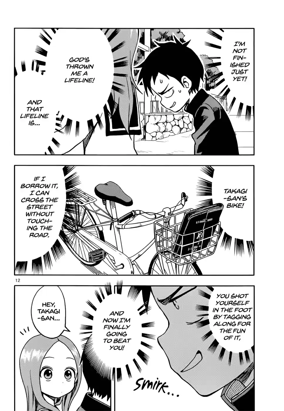 Karakai Jouzu no Takagi san Ch. 100 Praying