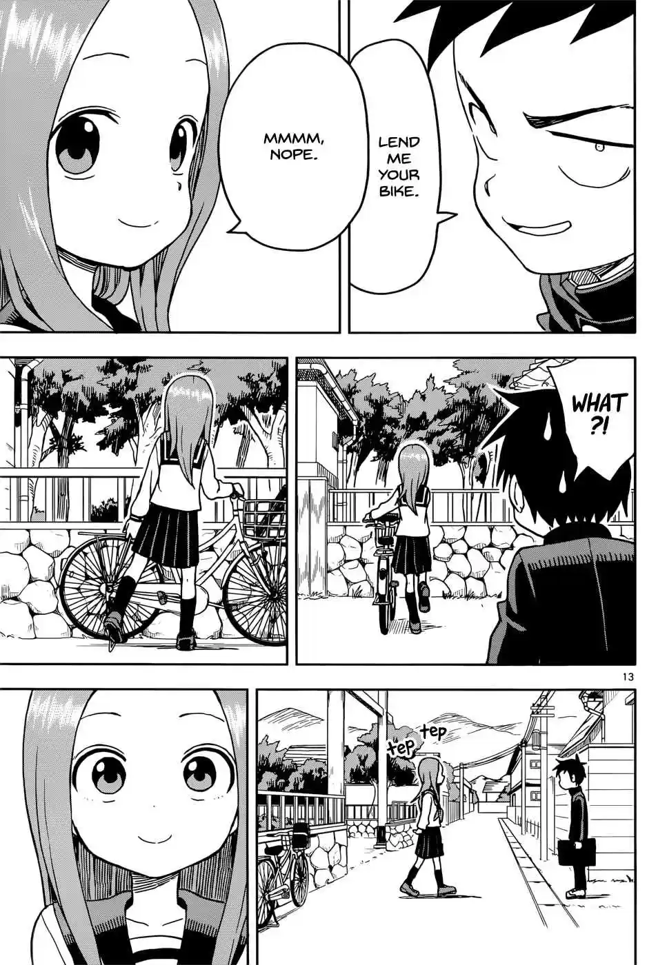 Karakai Jouzu no Takagi san Ch. 100 Praying