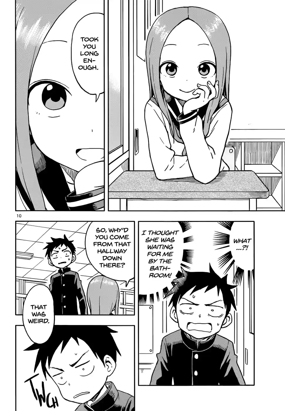 Karakai Jouzu no Takagi san Ch. 101 Forgotten Homework