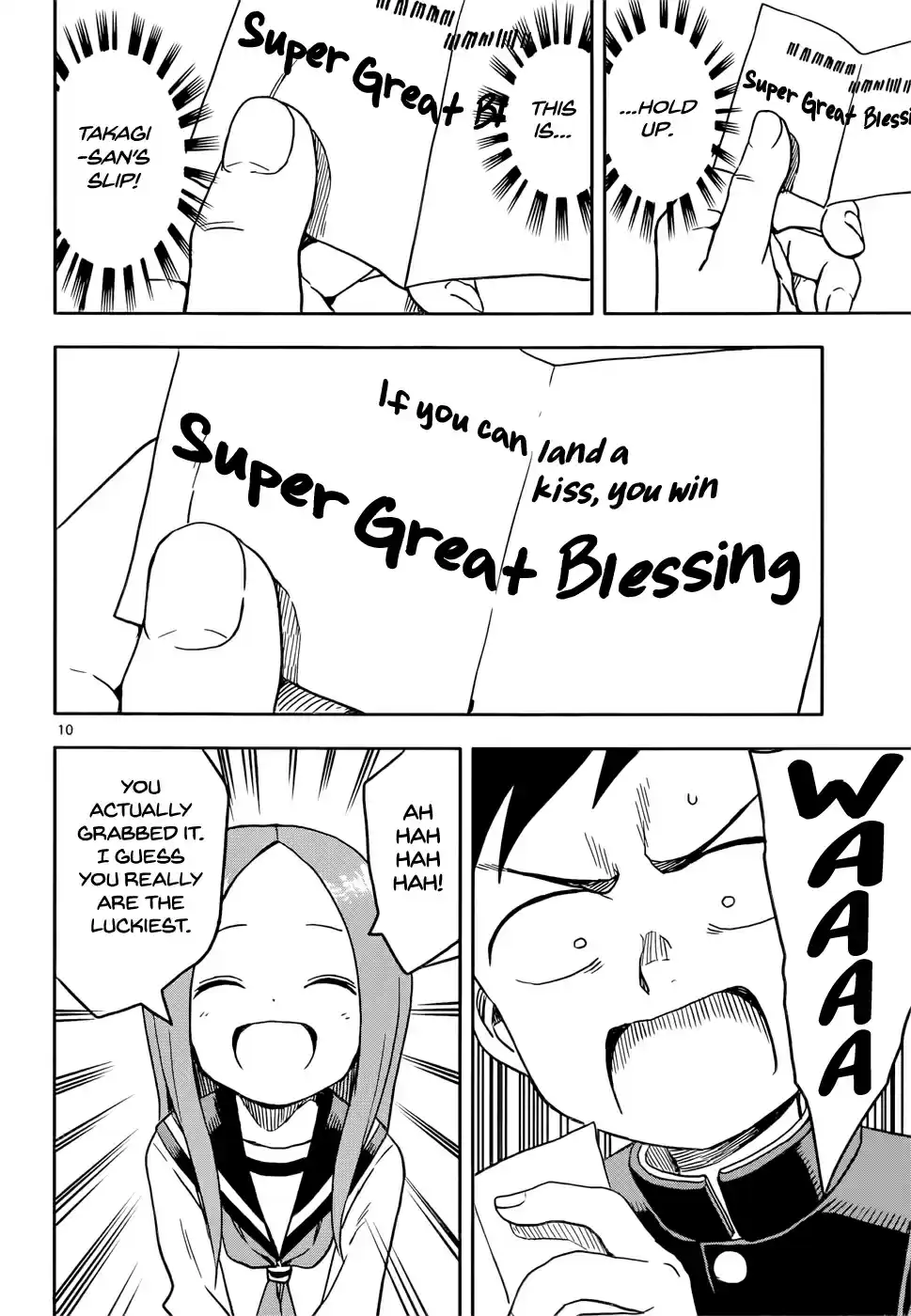 Karakai Jouzu no Takagi san Ch. 102 Fortune Slips