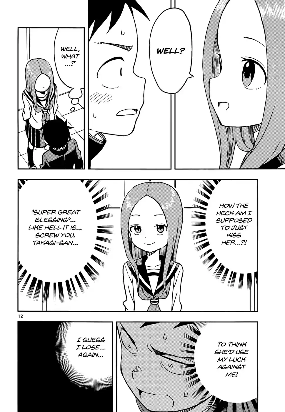 Karakai Jouzu no Takagi san Ch. 102 Fortune Slips