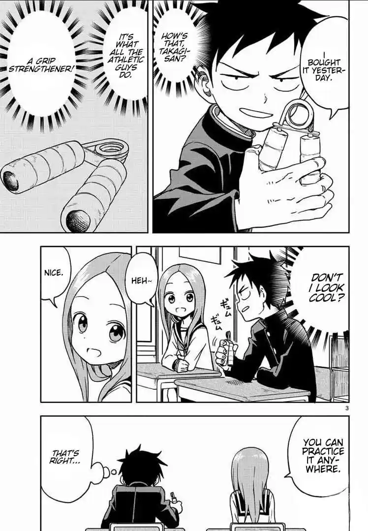 Karakai Jouzu no Takagi san Ch. 103 Grip Strength