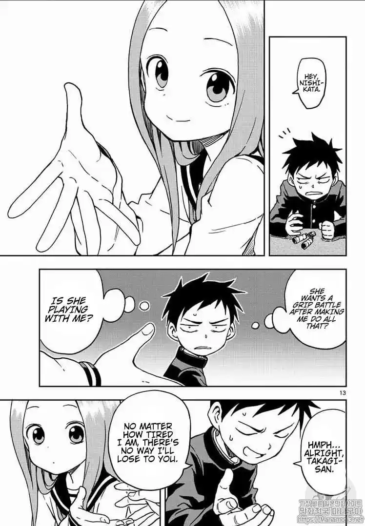 Karakai Jouzu no Takagi san Ch. 103 Grip Strength