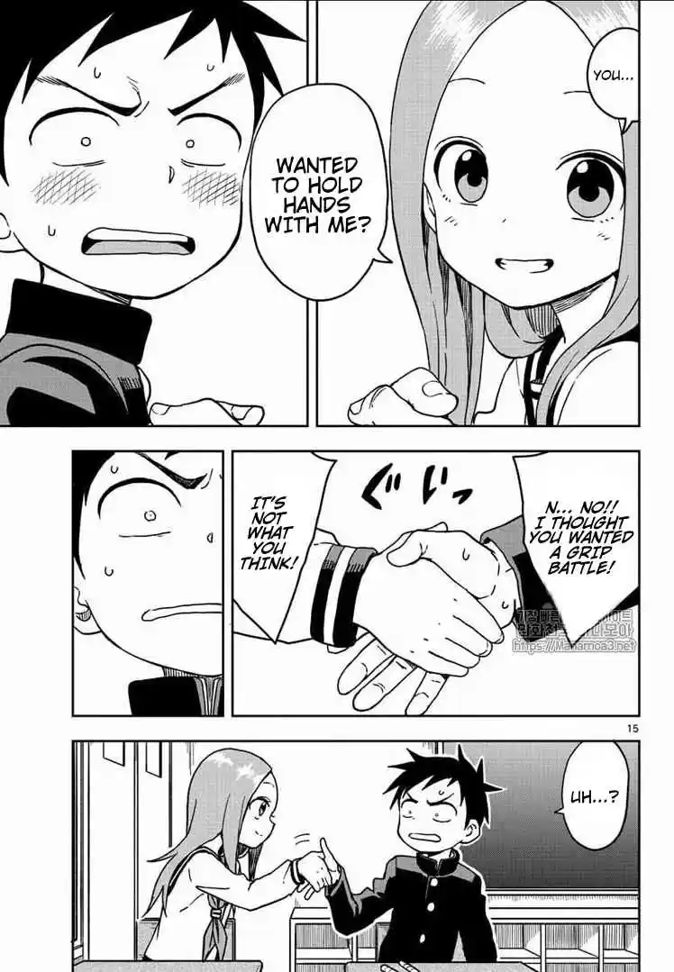 Karakai Jouzu no Takagi san Ch. 103 Grip Strength