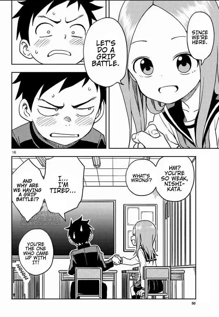 Karakai Jouzu no Takagi san Ch. 103 Grip Strength