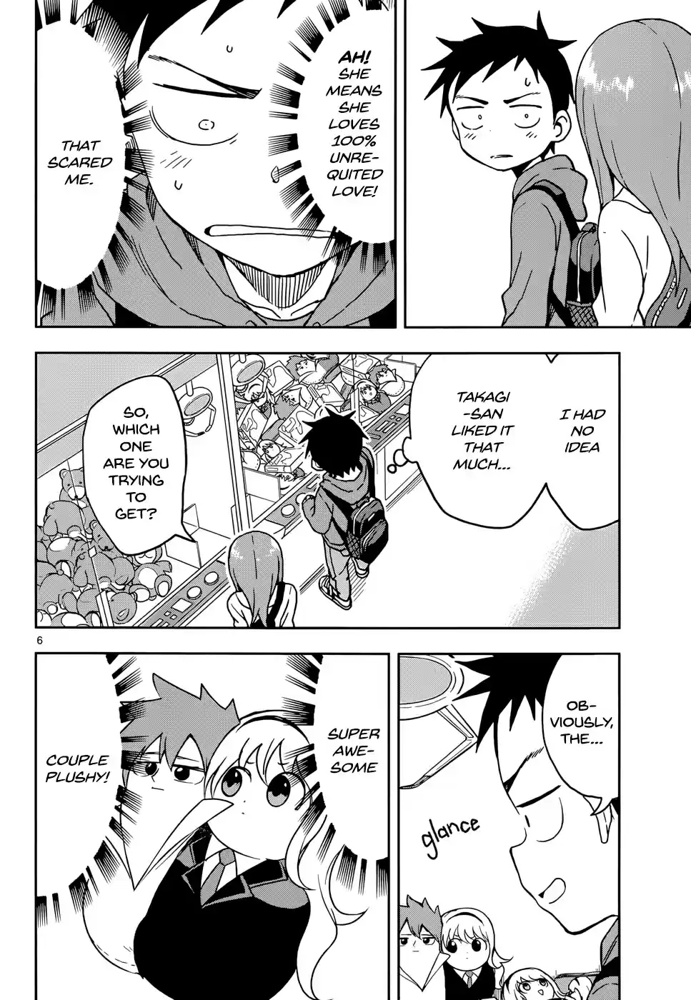 Karakai Jouzu no Takagi san Ch. 106 Crane Games