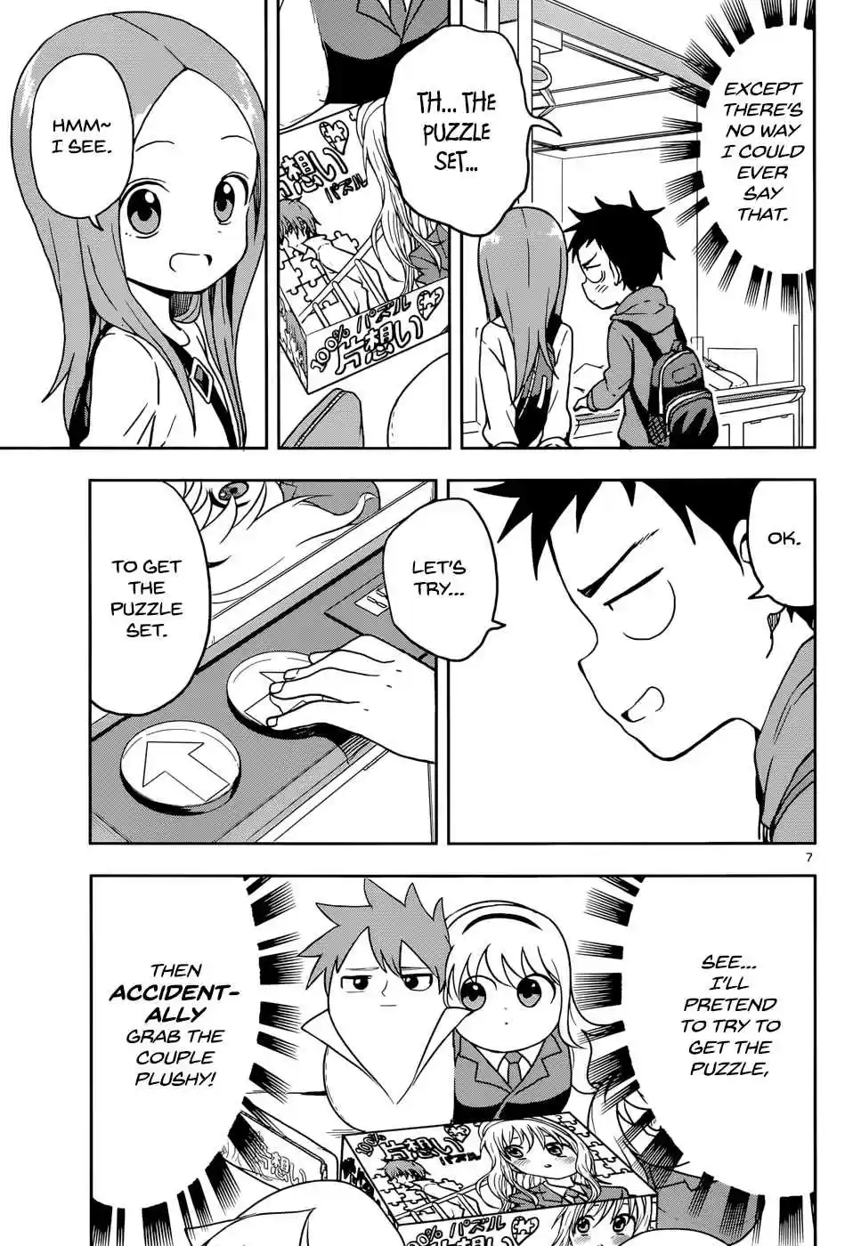 Karakai Jouzu no Takagi san Ch. 106 Crane Games