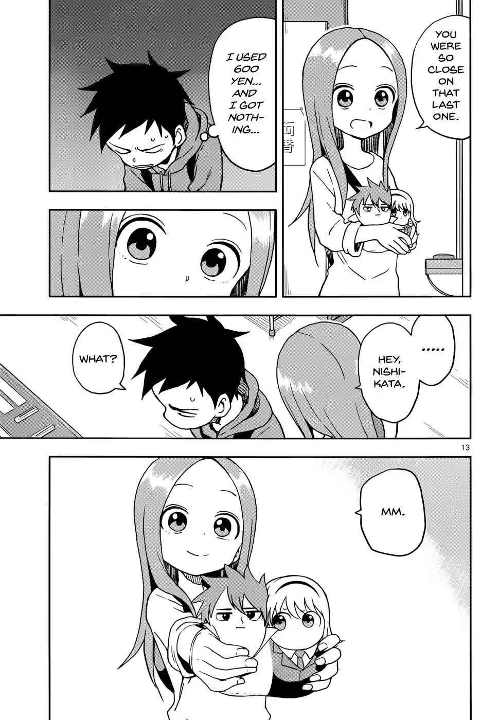 Karakai Jouzu no Takagi san Ch. 106 Crane Games