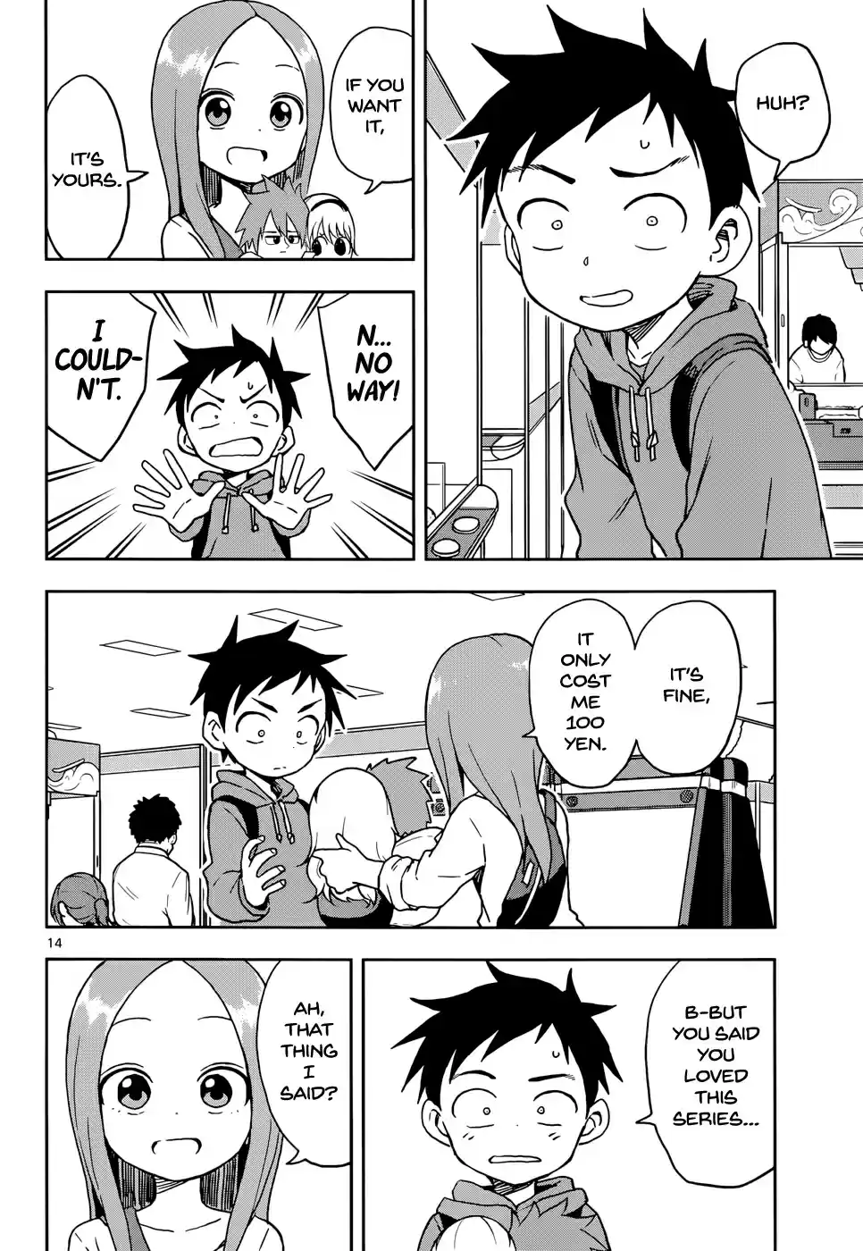 Karakai Jouzu no Takagi san Ch. 106 Crane Games
