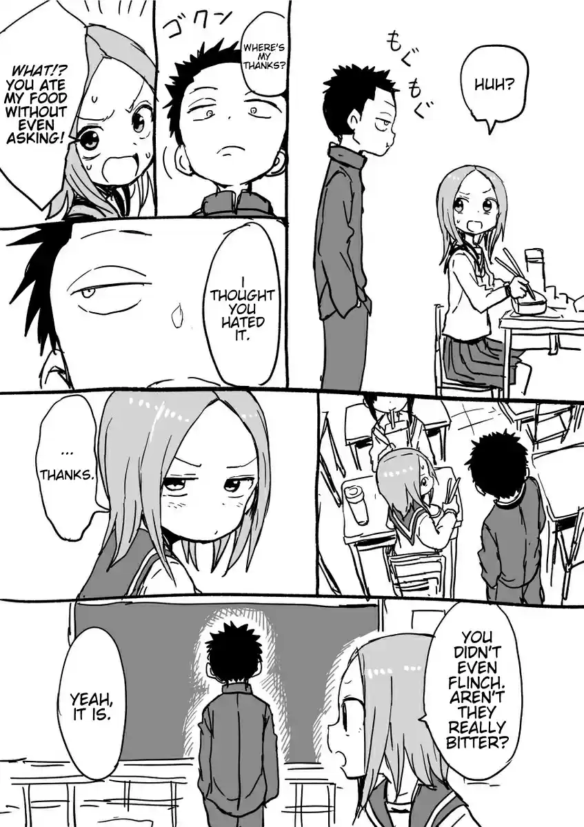 Karakai Jouzu no Takagi san Ch. 106.5 Nishikata chan
