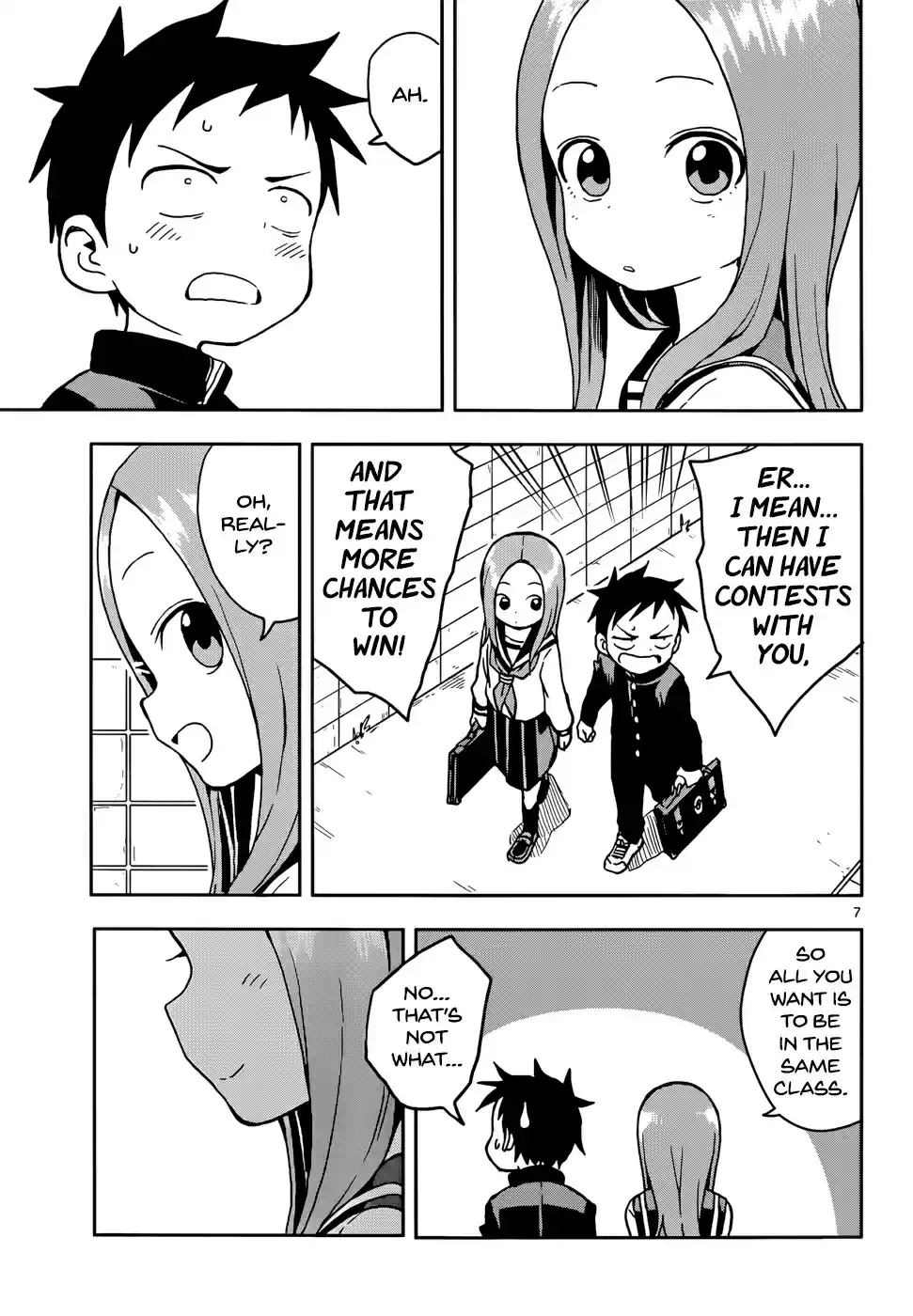 Karakai Jouzu no Takagi san Ch. 107 Second Years