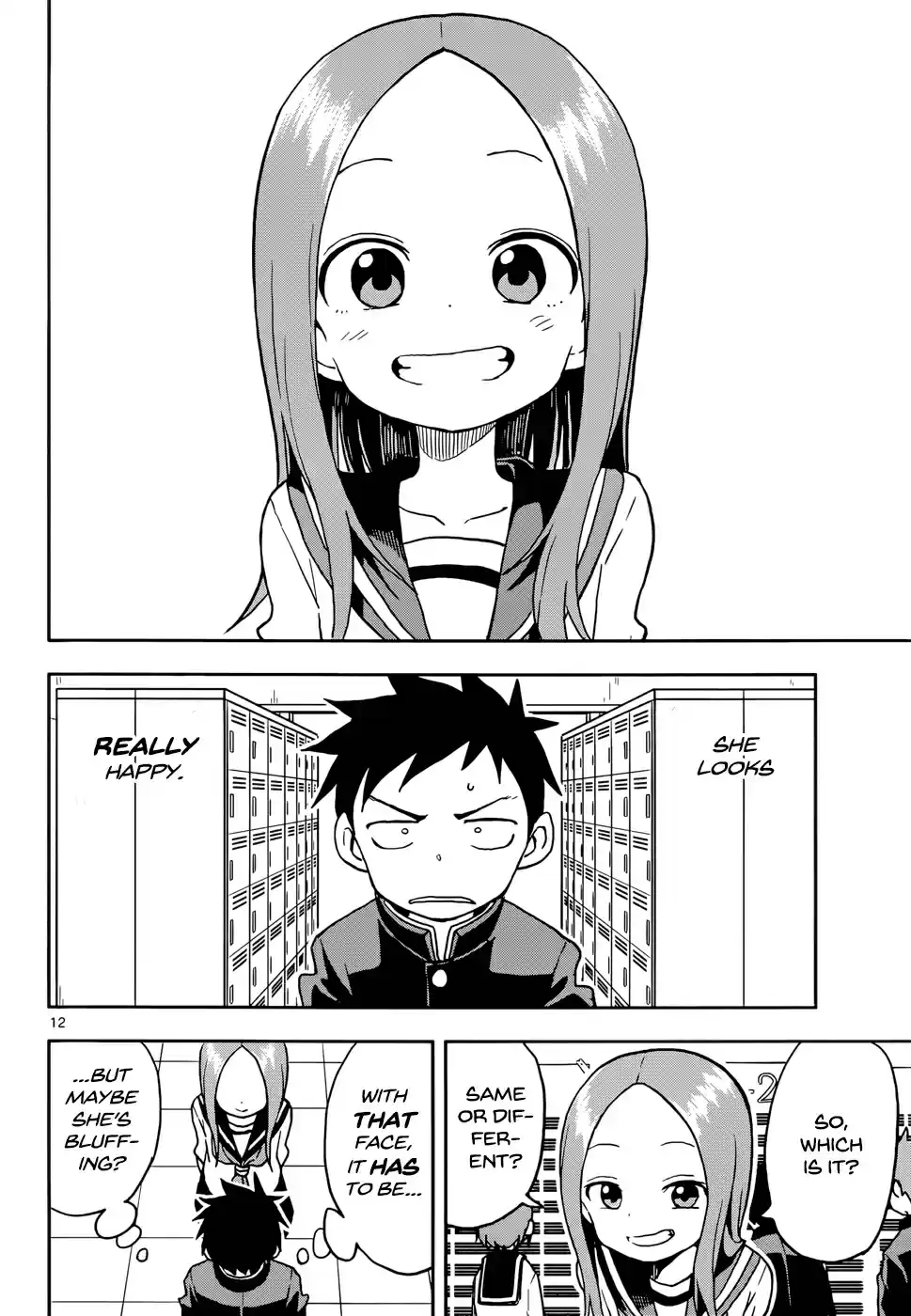 Karakai Jouzu no Takagi san Ch. 107 Second Years