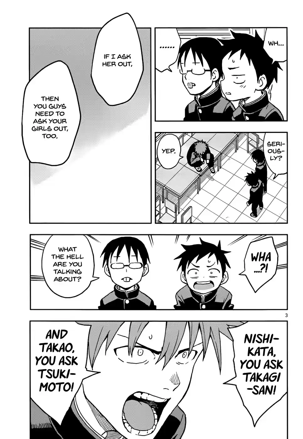 Karakai Jouzu no Takagi san Ch. 108 Confession