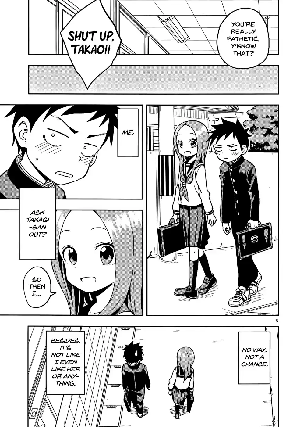 Karakai Jouzu no Takagi san Ch. 108 Confession