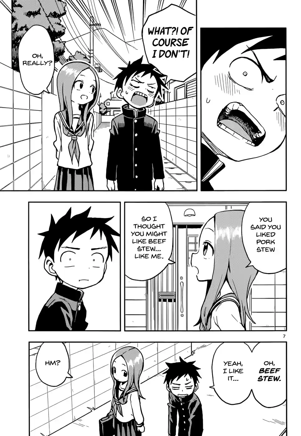 Karakai Jouzu no Takagi san Ch. 108 Confession