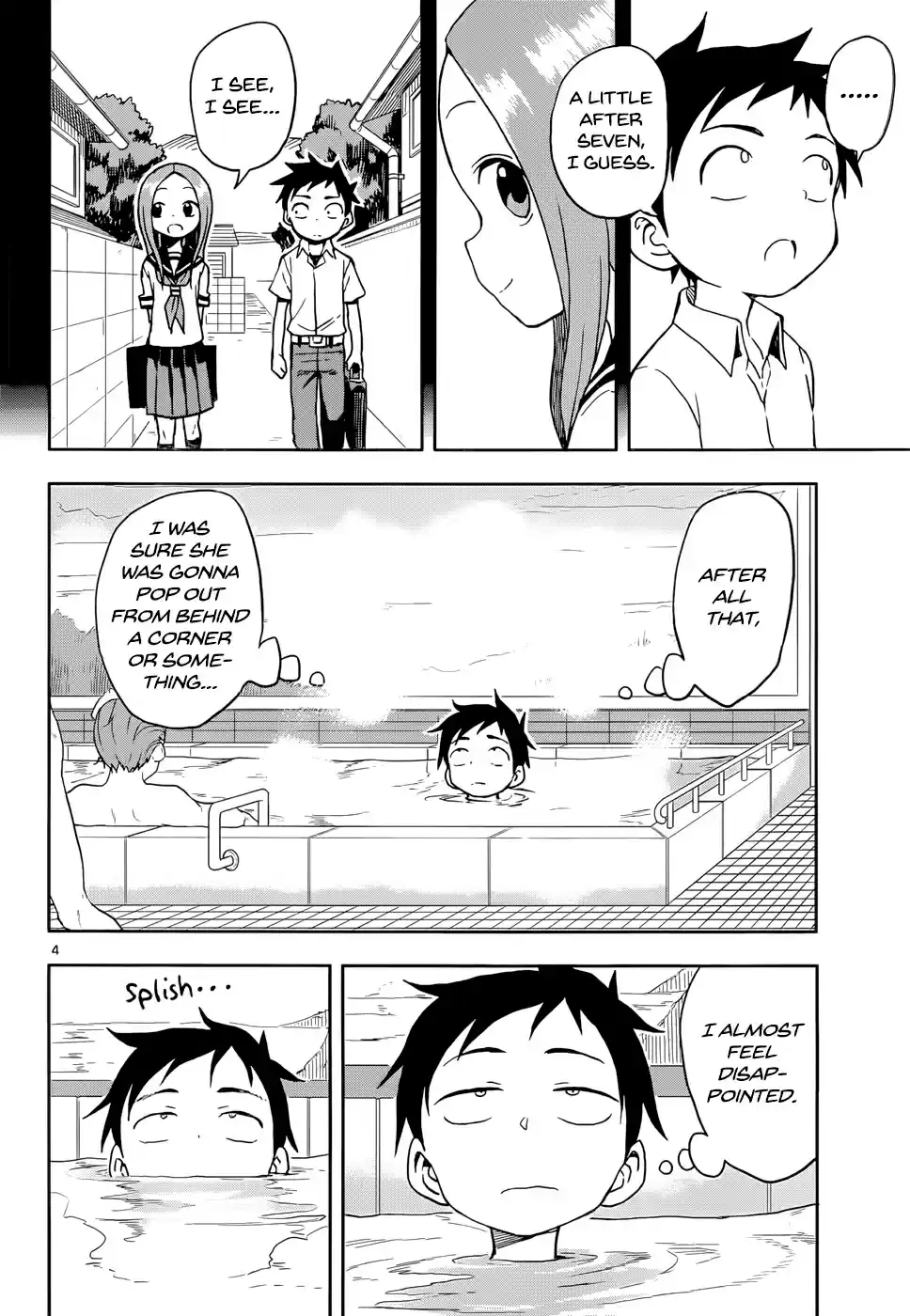 Karakai Jouzu no Takagi san Ch. 109 Nighttime