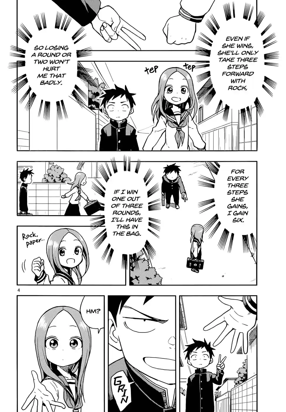 Karakai Jouzu no Takagi san Ch. 110 Glico
