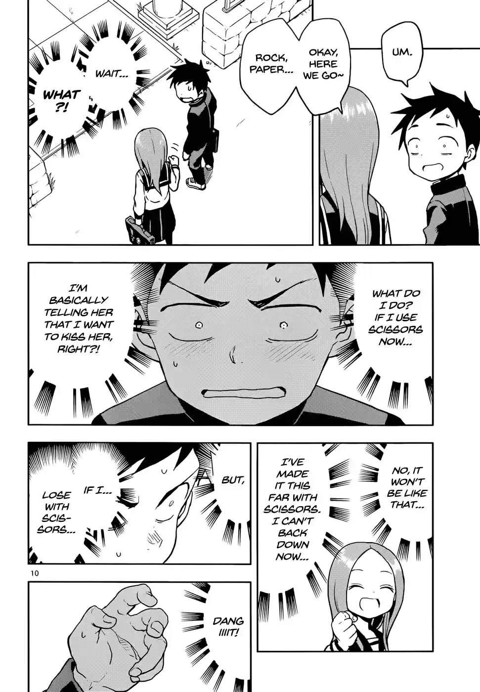 Karakai Jouzu no Takagi san Ch. 110 Glico
