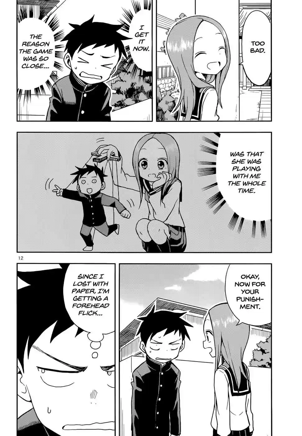 Karakai Jouzu no Takagi san Ch. 110 Glico