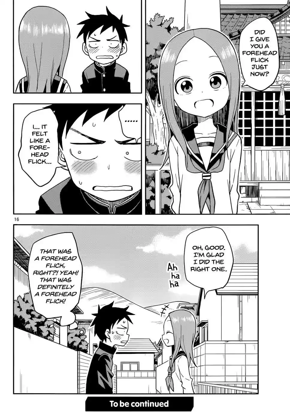 Karakai Jouzu no Takagi san Ch. 110 Glico