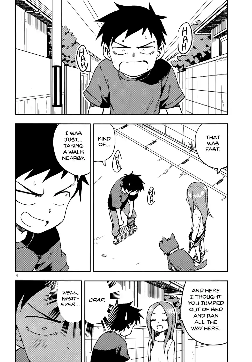 Karakai Jouzu no Takagi san Ch. 111 Dog Walk