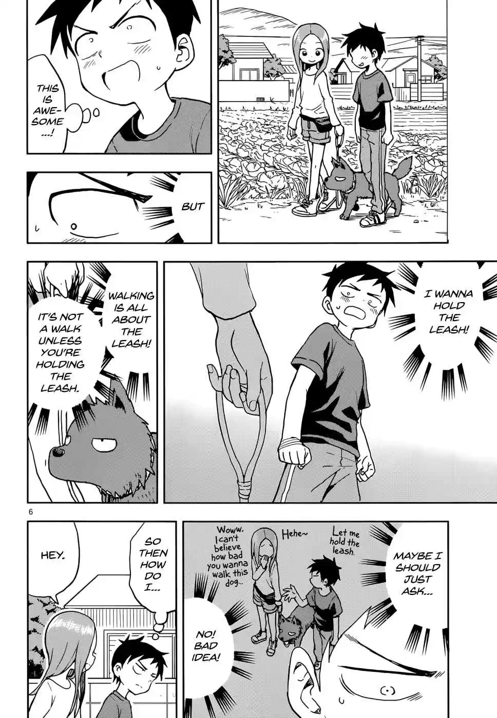 Karakai Jouzu no Takagi san Ch. 111 Dog Walk