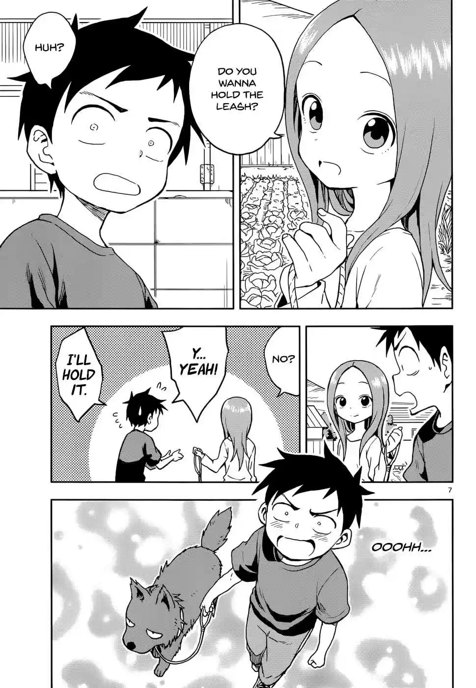 Karakai Jouzu no Takagi san Ch. 111 Dog Walk