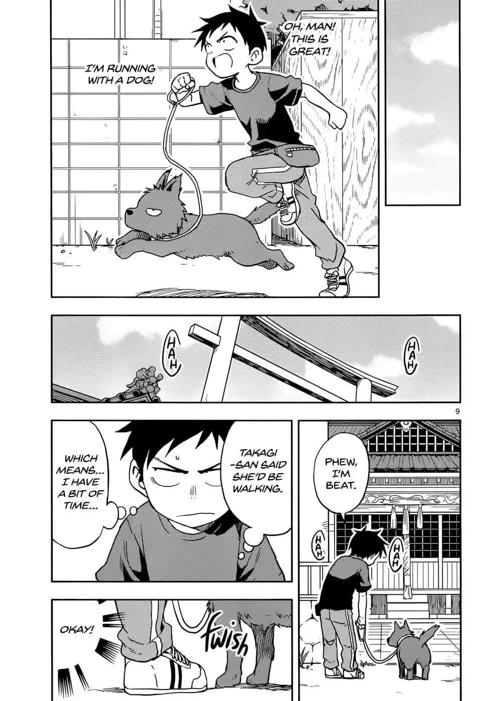 Karakai Jouzu no Takagi san Ch. 111 Dog Walk