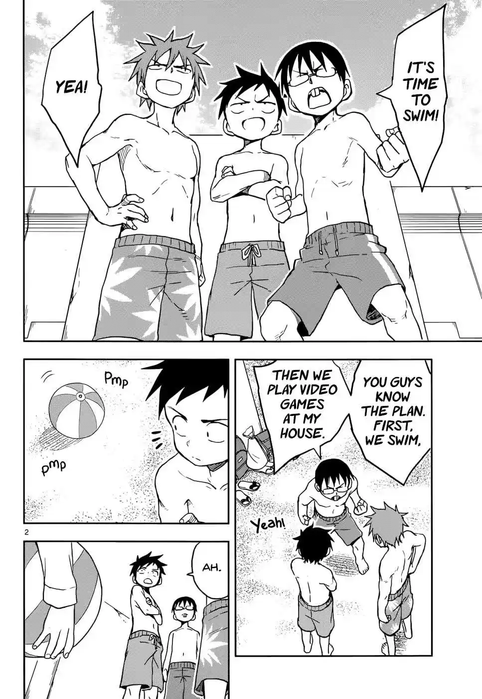 Karakai Jouzu no Takagi san Ch. 112 Swimming at the Beach