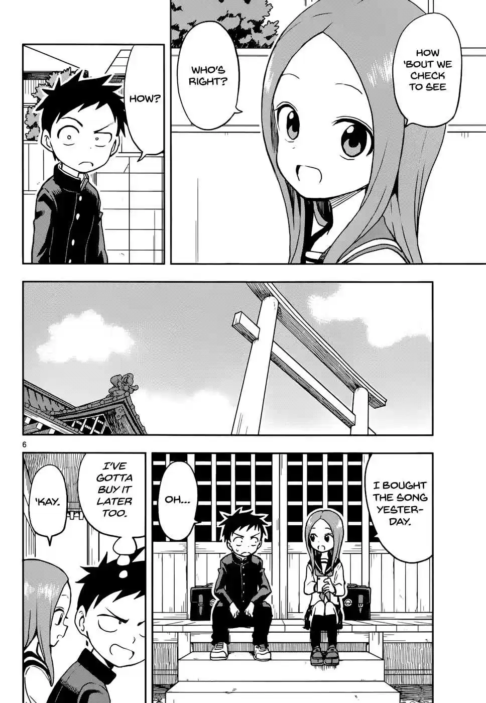 Karakai Jouzu no Takagi san Ch. 113 Chorus